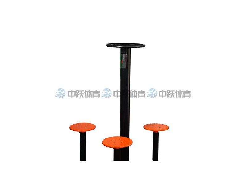 ZYG-1001 三位转腰器,功能：发展躯干肌群的伸展性、弹性、调整脊柱